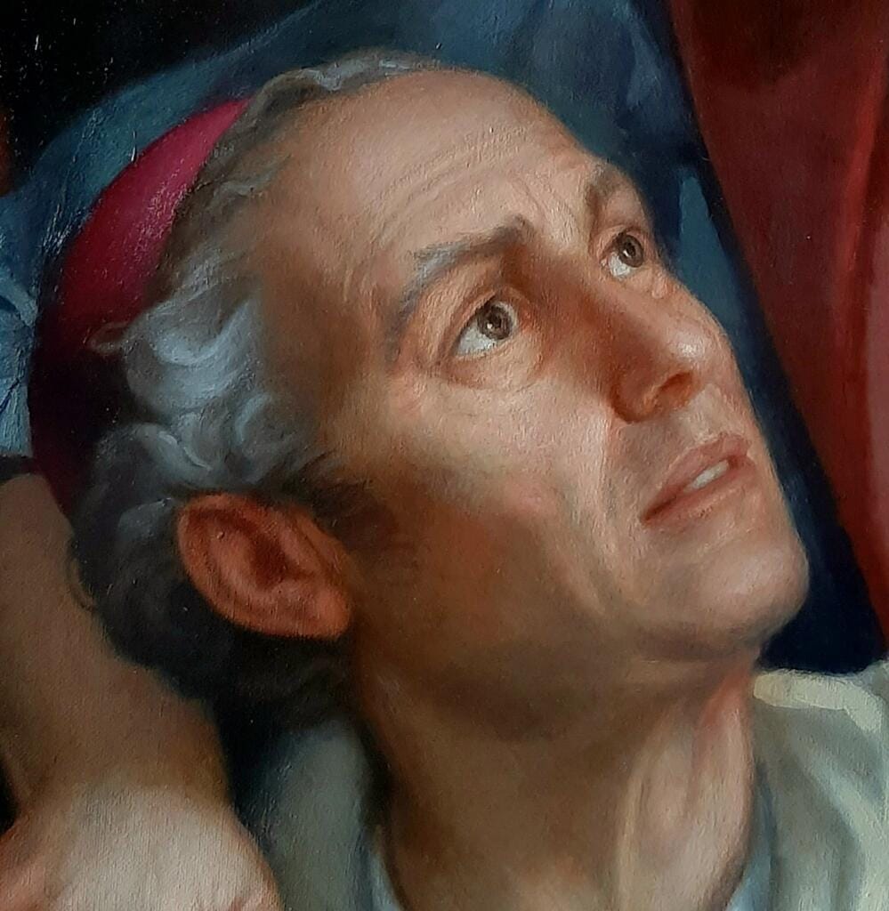 Estasi di Monsignor Tommaso Maria Ruffo - Giorgio Esposito - Particolare