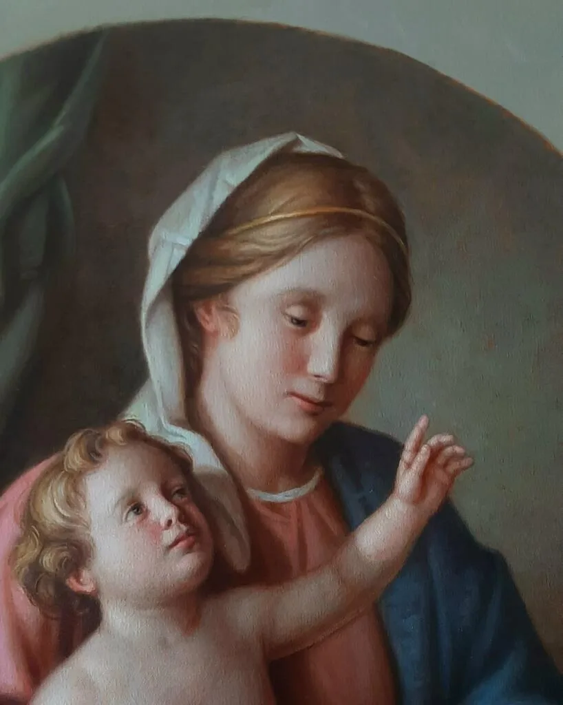 Madonna con il Bambino - Giorgio Esposito - Particolare