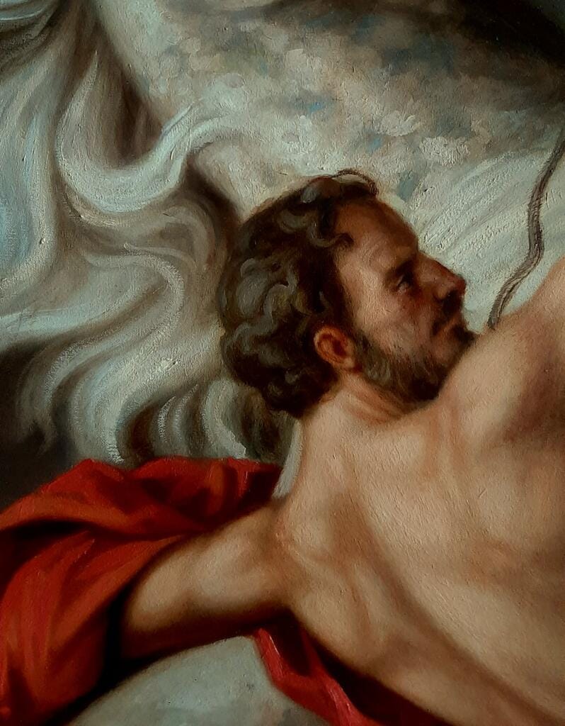 Omnia possum in eo qui me confortat - Giorgio Esposito - Particolare