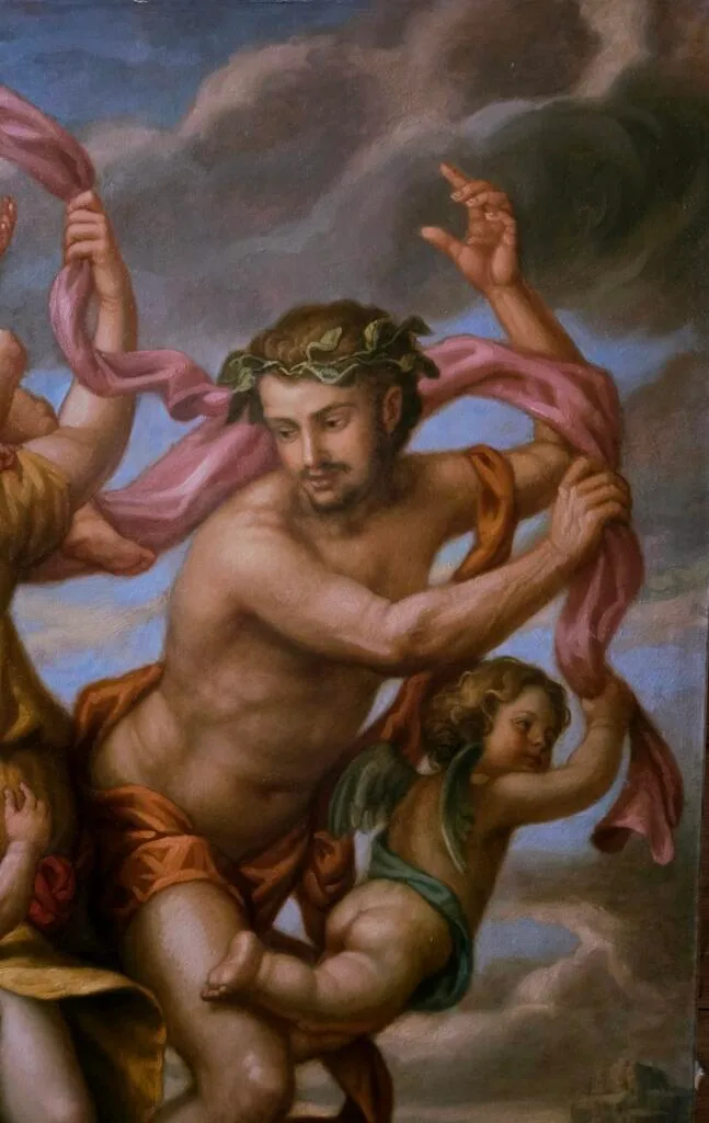 Dalla gioia umana alla gioia divina - Giorgio Esposito - Particolare