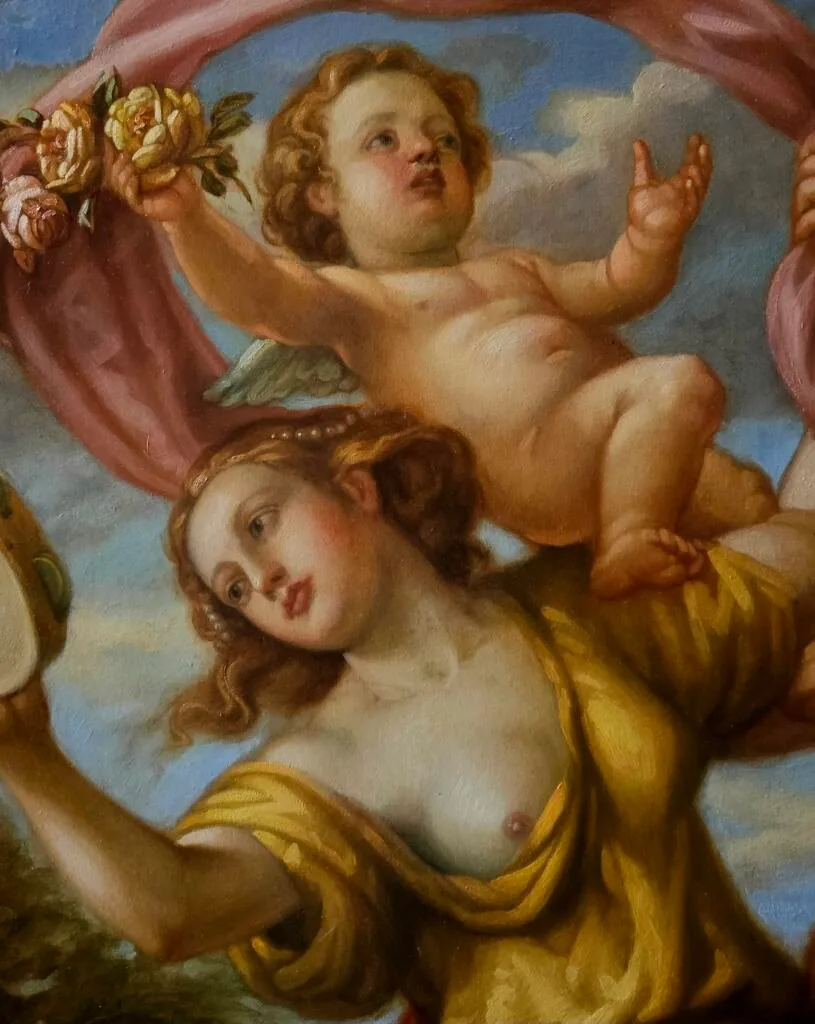 Dalla gioia umana alla gioia divina - Giorgio Esposito - Particolare