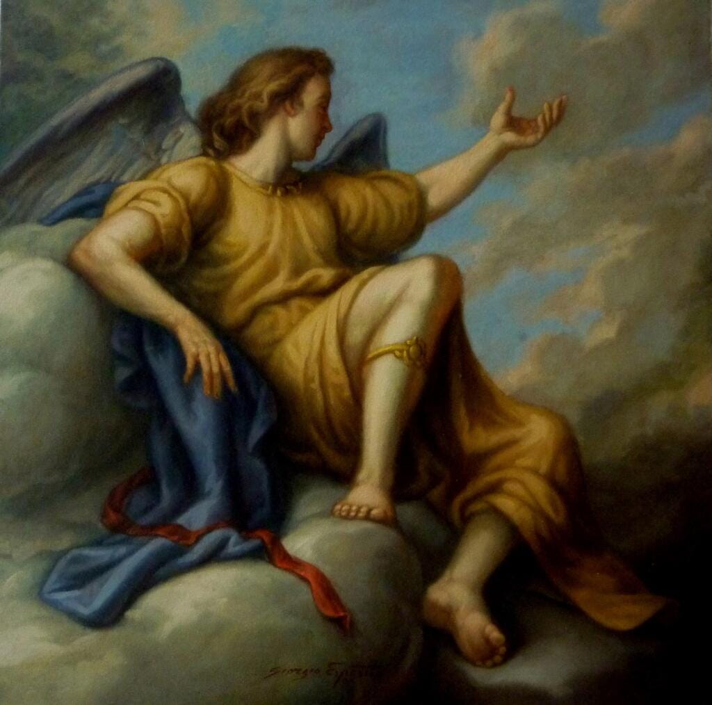 L'angelo contemplativo - Giorgio Esposito