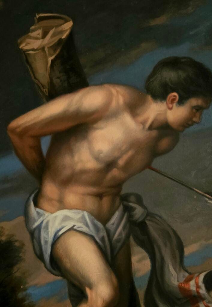 San Sebastiano: il martire silenzioso - Giorgio Esposito - Particolare