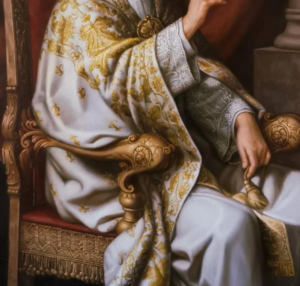 Ritratto di Pio XII - Giorgio Esposito - Particolare