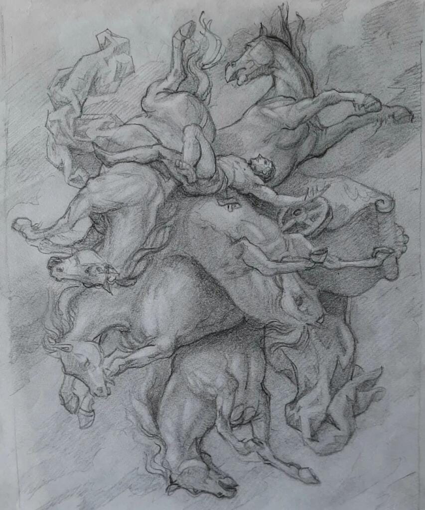 Caduta di Fetonte – Giorgio Esposito