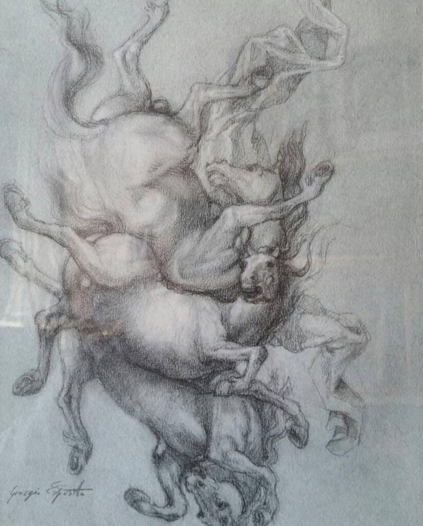 Caduta di cavalli – Giorgio Esposito
