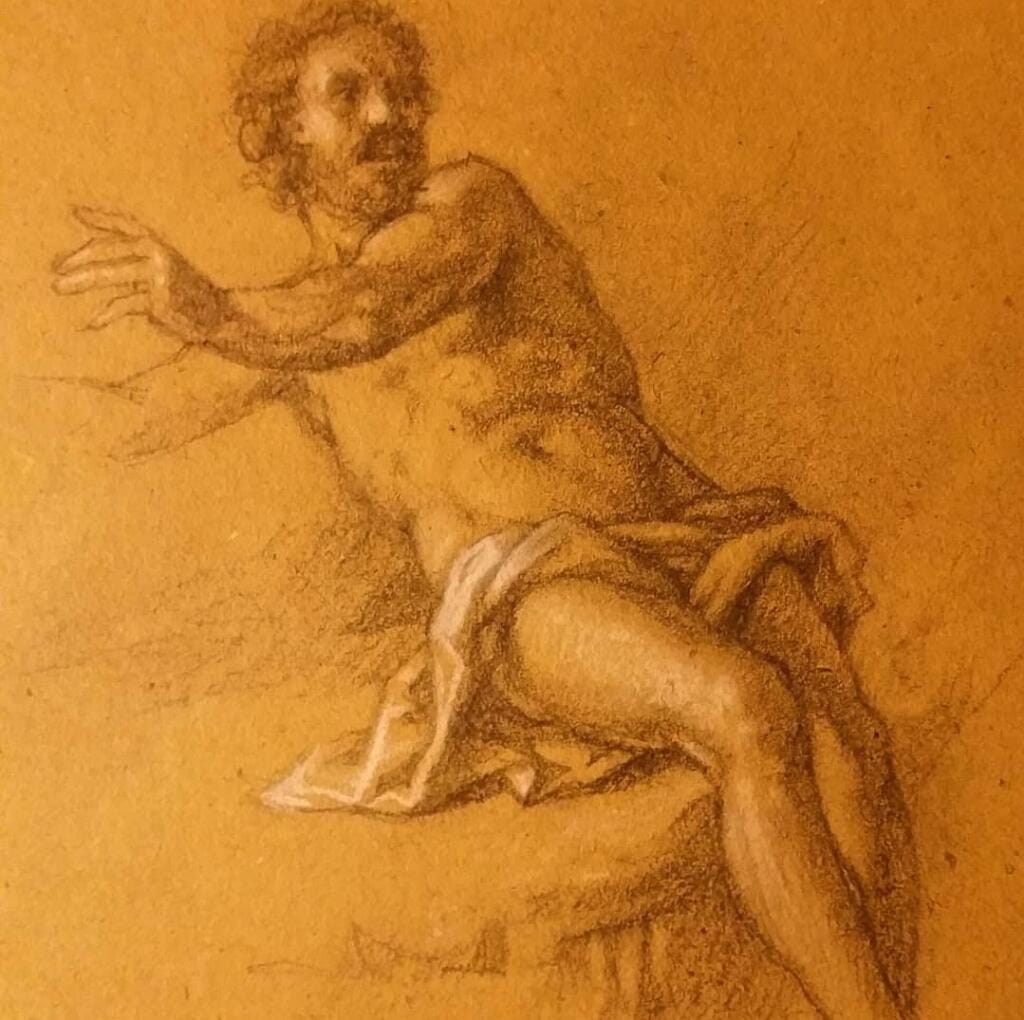 Figura d'uomo - Bozzetto per la caduta dei giganti – Giorgio Esposito