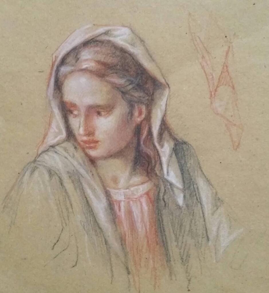 La madonna alle Nozze di cana – Giorgio Esposito