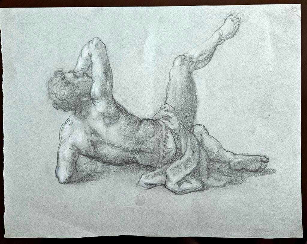 Nudo caduto – Giorgio Esposito