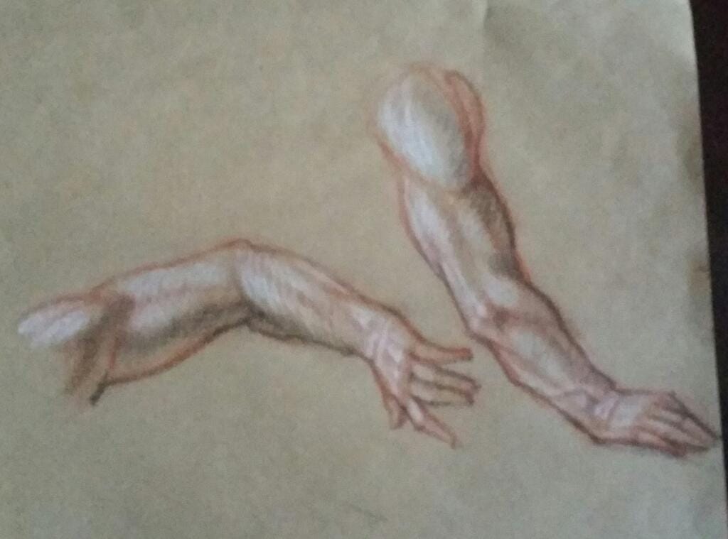 Studio di braccia – Giorgio Esposito