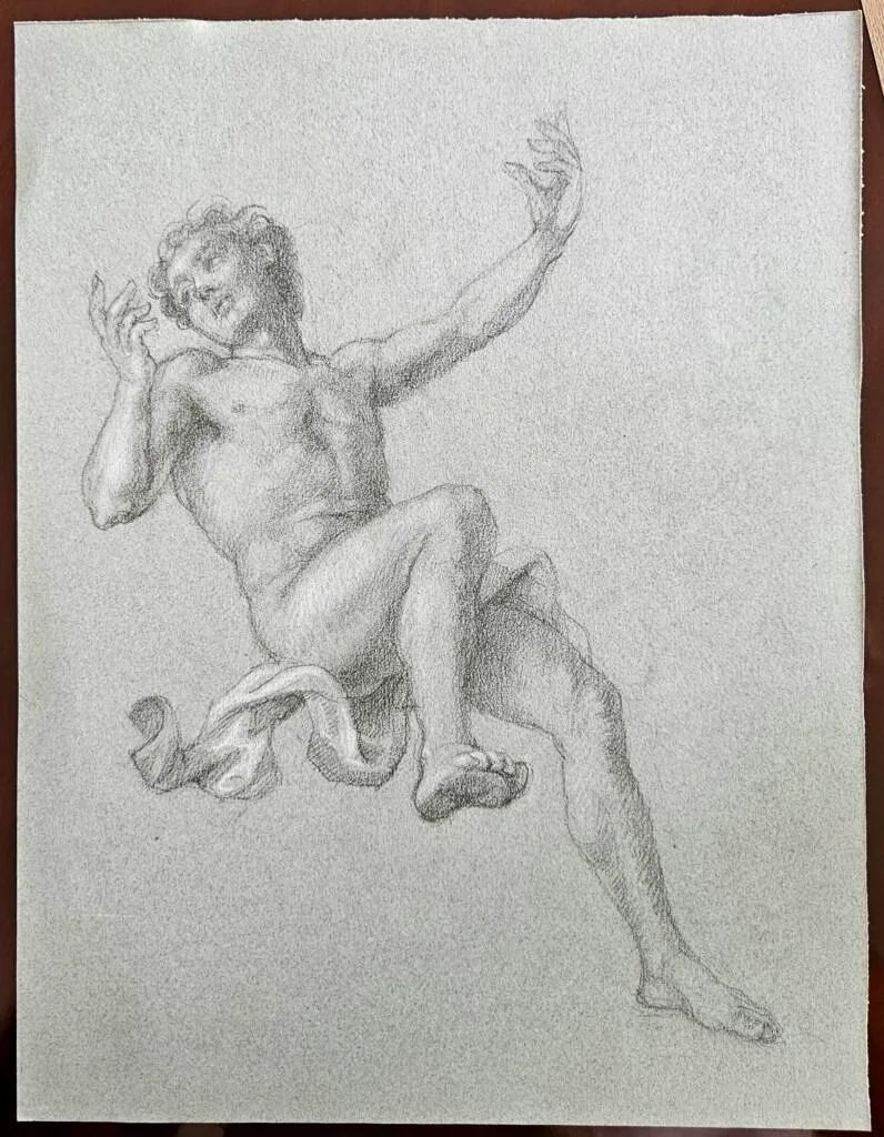 Studio di nudo cadente – Giorgio Esposito