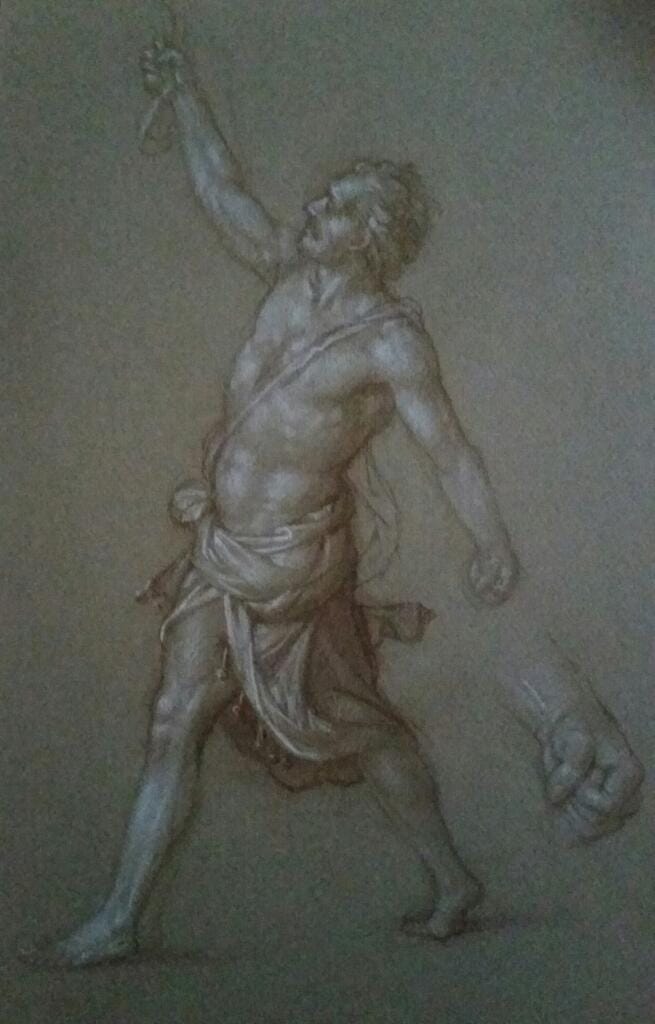 Studio di nudo in piedi – Giorgio Esposito