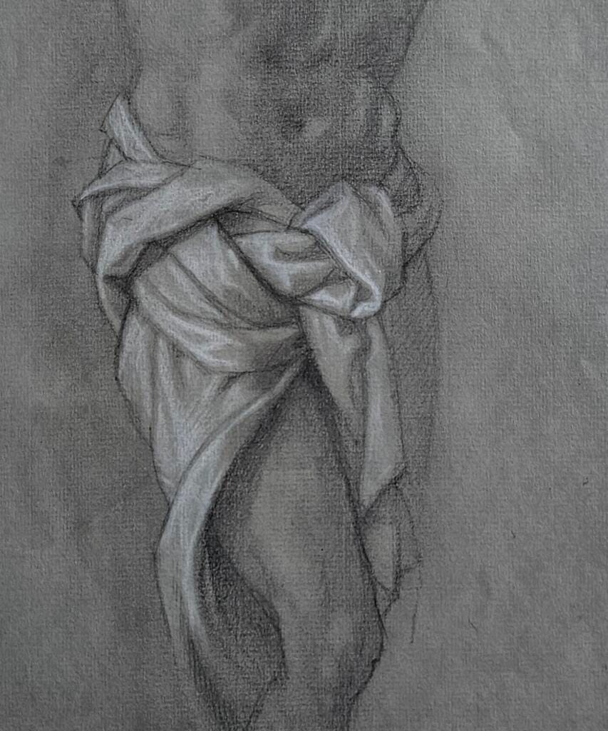 Studio di panneggio – Giorgio Esposito