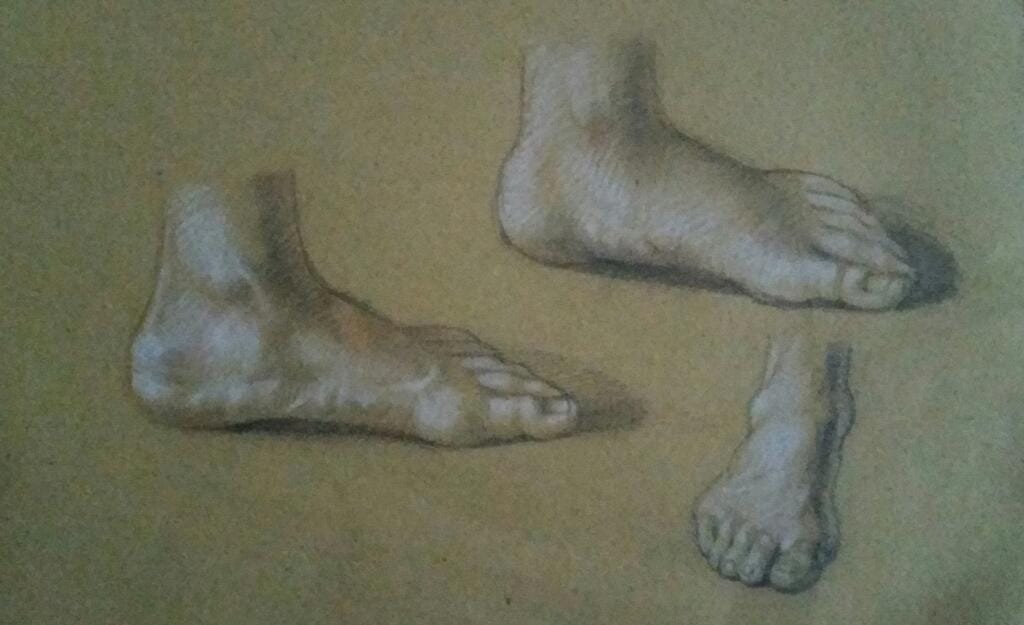 Studio di piedi – Giorgio Esposito