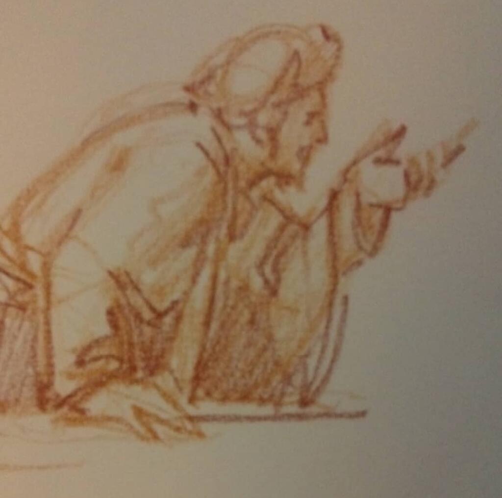 Studio di un personaggio biblico – Giorgio Esposito