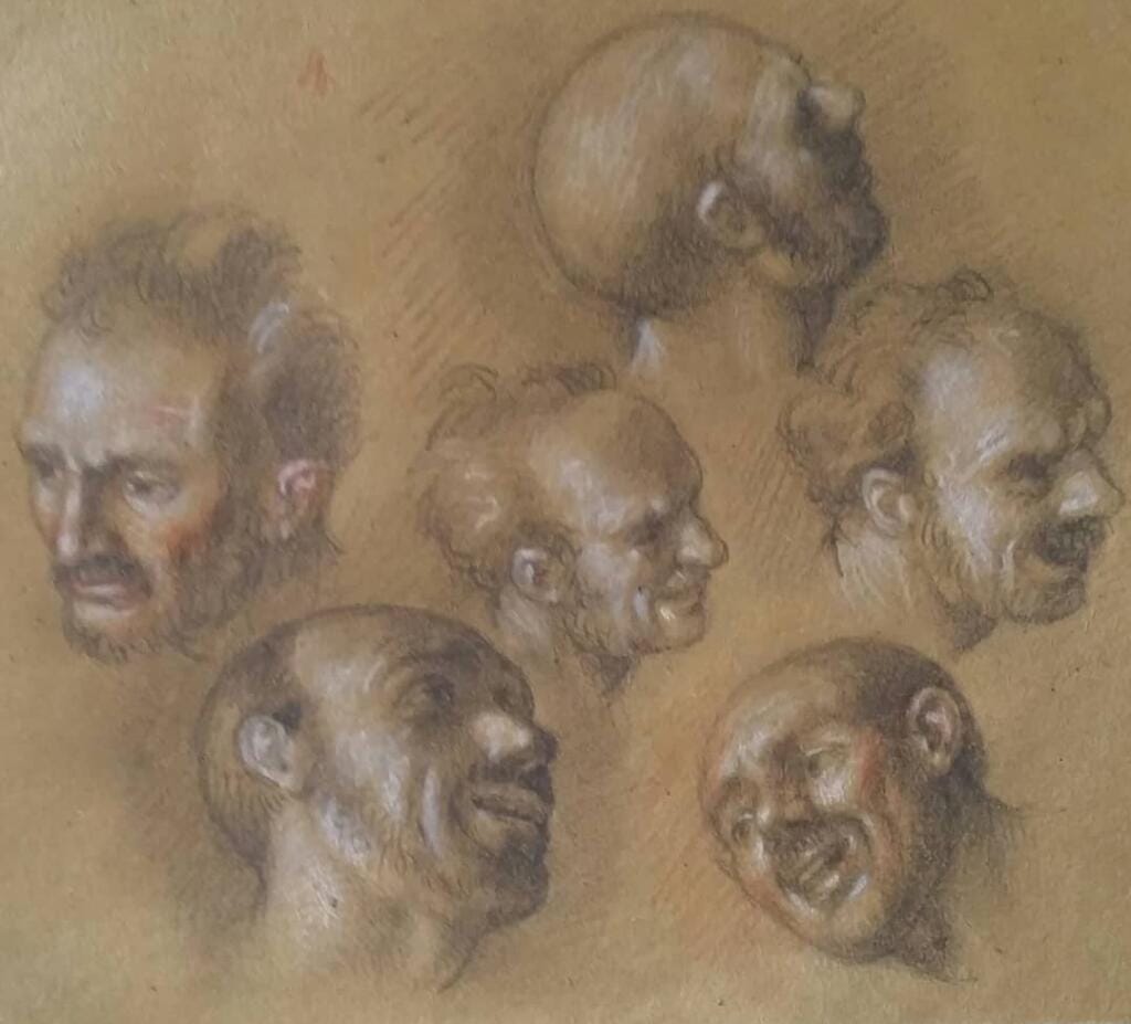 Studio di volti – Giorgio Esposito