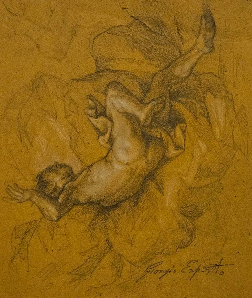 Studio uomo per la caduta dei giganti – Giorgio Esposito