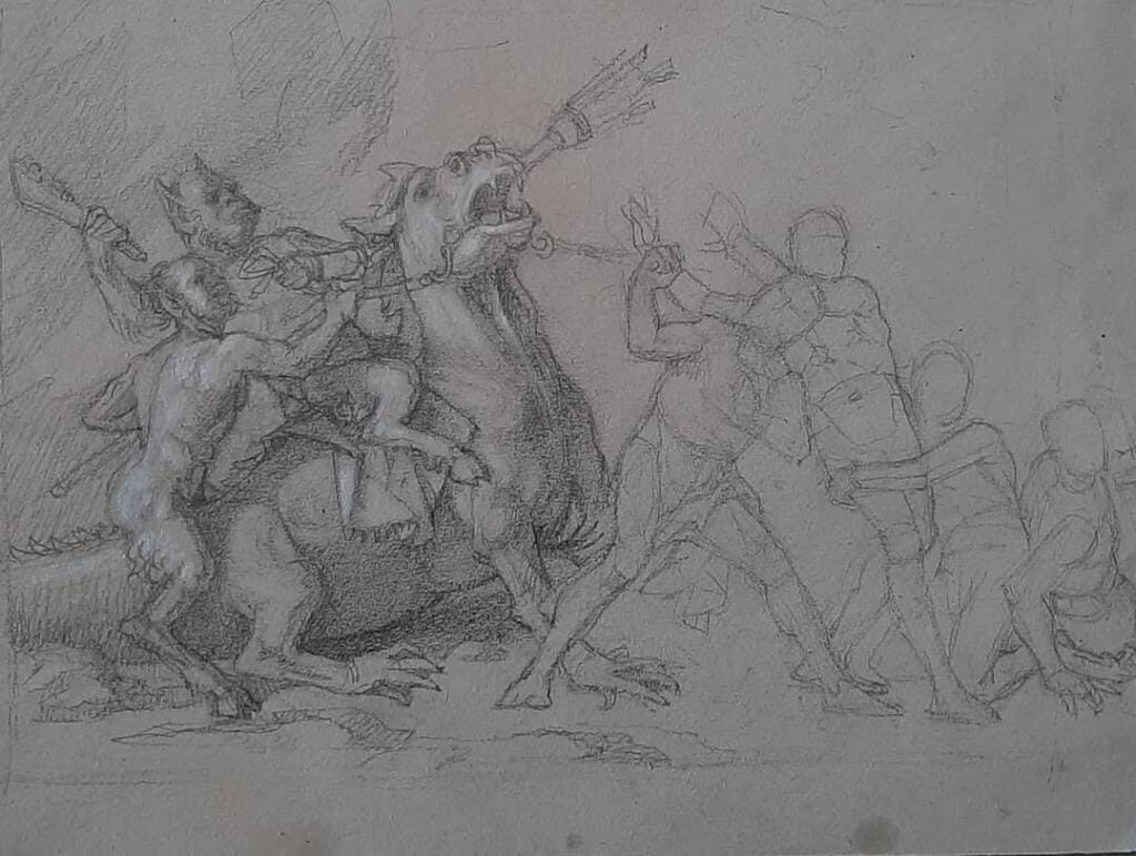 Tentazioni di Sant'Antonio Abate – Giorgio Esposito