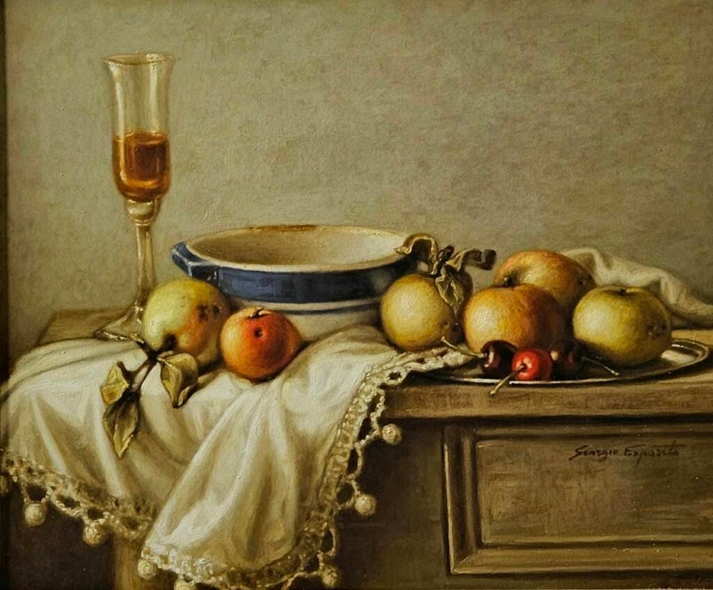 Naturaa morta con mele – Giorgio Esposito
