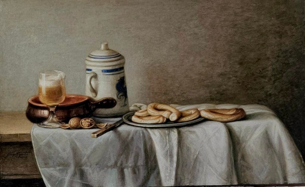 Natura morta con taralli – Giorgio Esposito