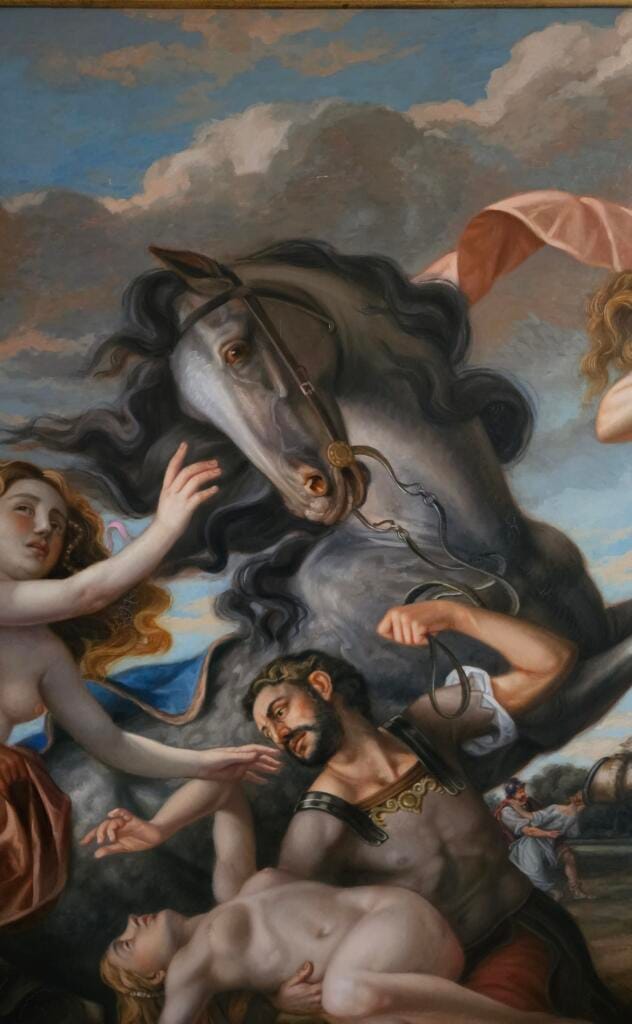 Ratto delle Sabine – Giorgio Esposito - Particolare