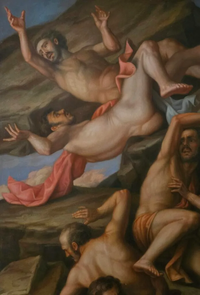 La caduta dei giganti – Giorgio Esposito - Particolare
