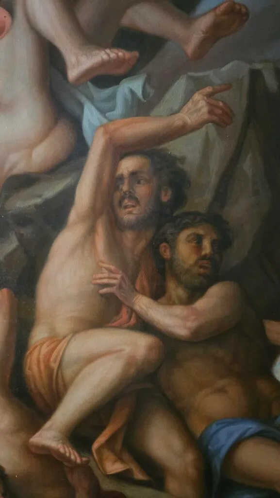 La caduta dei giganti – Giorgio Esposito - Particolare