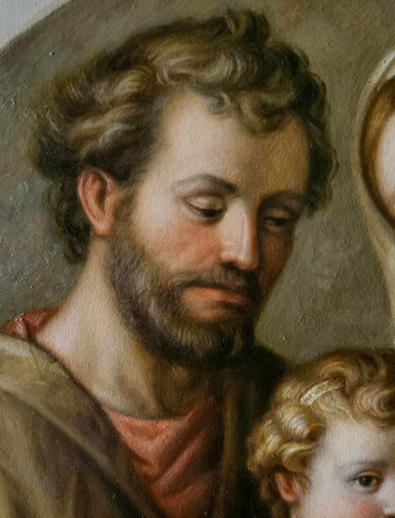 Sacra famiglia – Giorgio Esposito - Particolare